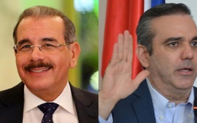 Danilo Medina y Luis Abinader