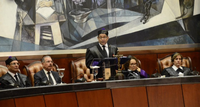 Presidente SCJ niega crisis en sistema judicial de la República Dominicana