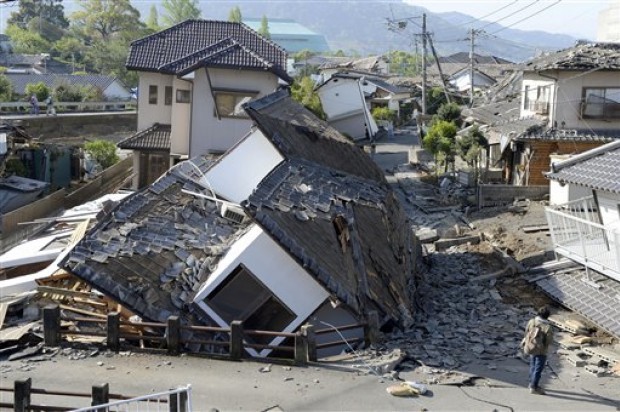 JAPON: Se eleva a 41 número muertos tras dos terremotos