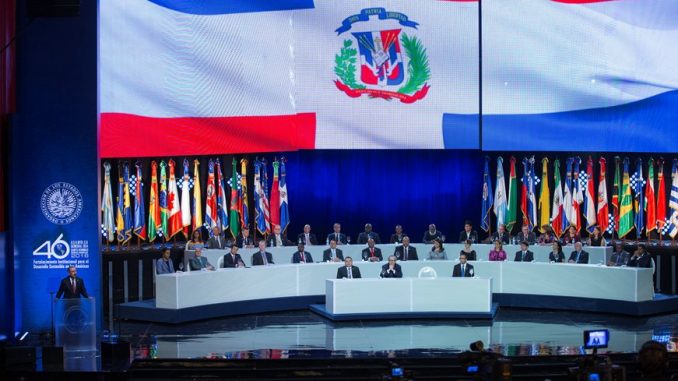 R. Dominicana aportó 600 mil dólares para realización 46 Asamblea de la OEA