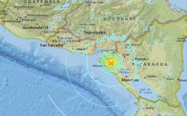NICARAGUA: Se registra terremoto 6,1; hay daños, no reportan víctimas