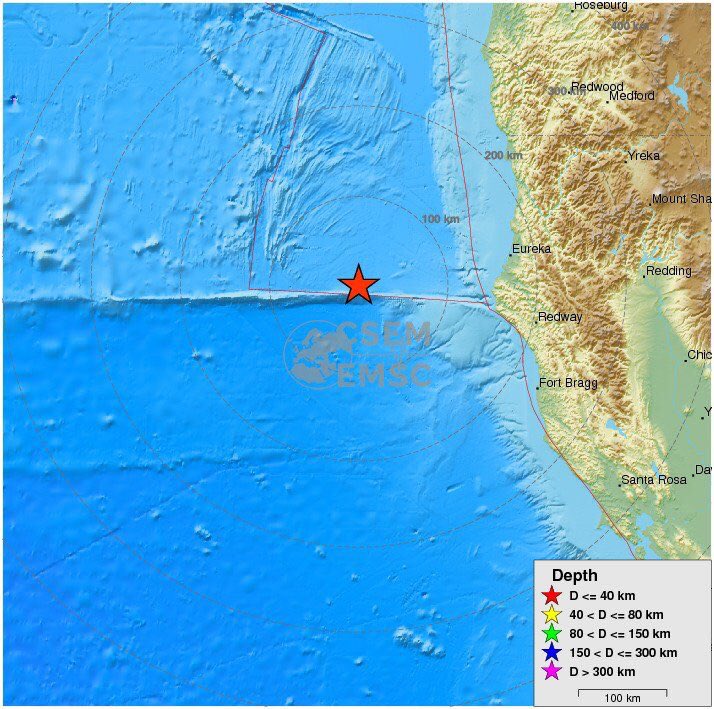 Terremoto 6.8 sacude costa California