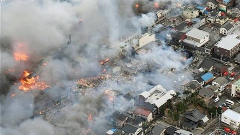 JAPON: Incendio devora 140 edificios