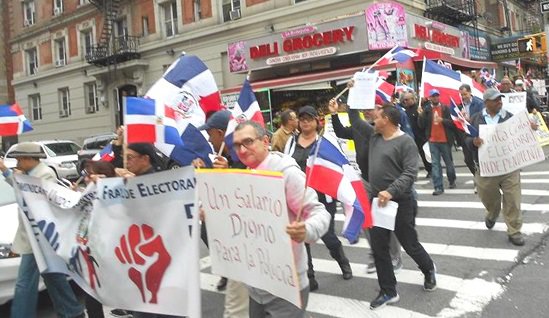 Dominicanos en Nueva York también exigen el fin de la impunidad