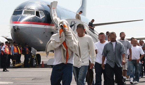 Llegan al AILA 85 exreos dominicanos deportados desde Estados Unidos