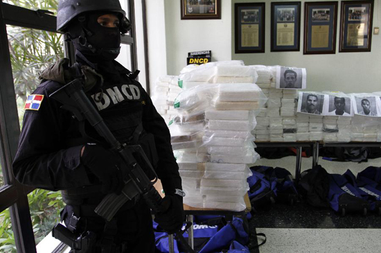 EE.UU. mantiene a RD en lista mayores países de tránsito de drogas del mundo