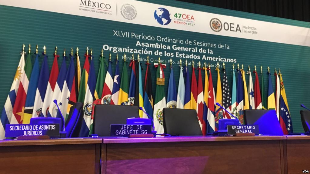 MEXICO: Almagro y Peña Nieto inaugurarán hoy asamblea general de OEA