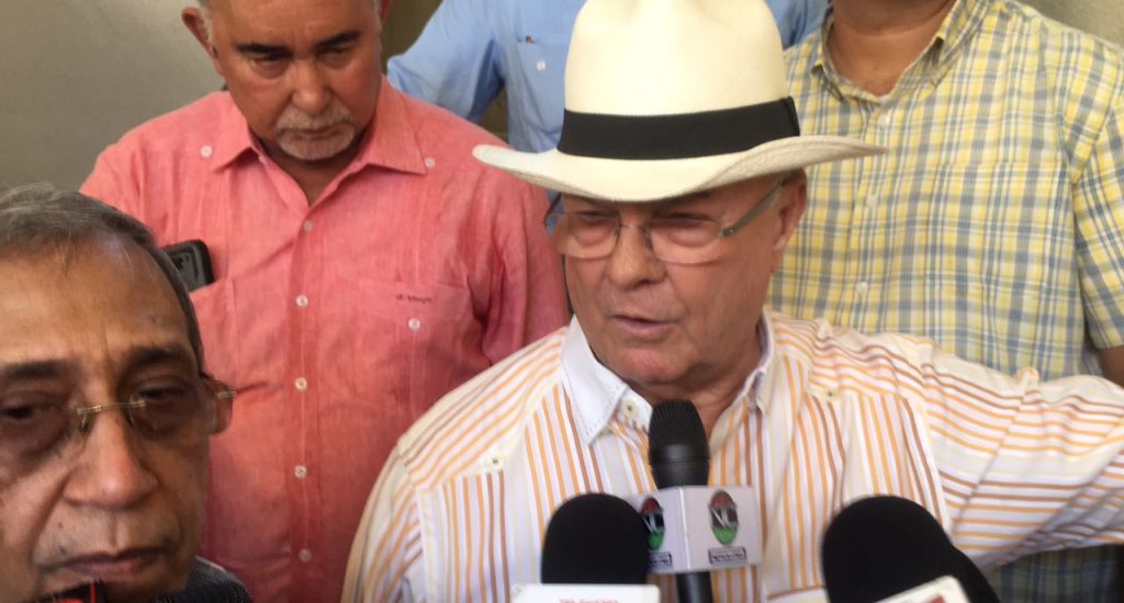 Hipólito visita imputados en caso Odebrecht presos en Palacio Justicia