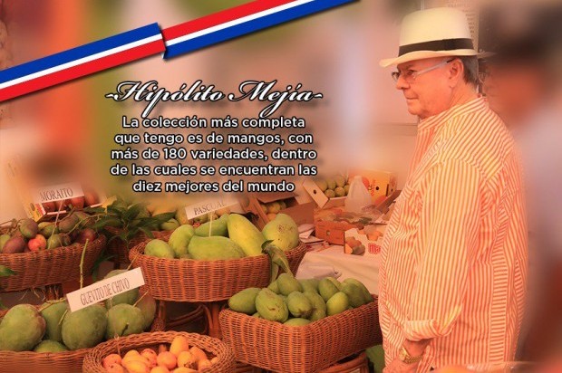 Colección de mangos de Hipólito Mejía incluye 10 de los mejores del mundo