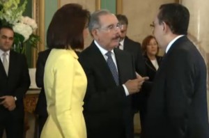 Danilo recibe saludos en Palacio Danilo recibe saludos en Palacio