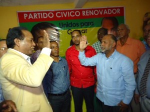 Partido Cívico proclama a Eduardo Hidalgo candidato a diputado