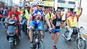 Colombiano gana maratón