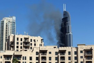 DUBAI: Queda controlado incendio en hotel The Adress