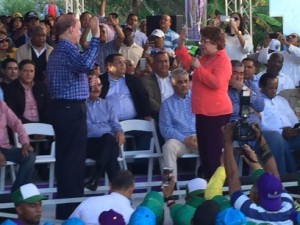 SAMANA:  Medina y otros dirigentes asisten a proclamación del senador Prim Pujals