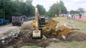 Inician obras los Juegos Escolares Espaillat 2016