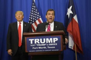 Gobernador NJ  apoya a exrival republicano Donald Trump