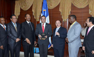 Canciller RD recibe líderes cristianos de NY