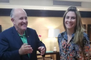 Giulliani llega a RD para asesorar a Abinader en seguridad ciudadana