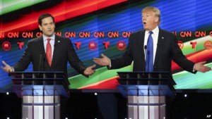 ESTADOS UNIDOS: Rubio y Cruz contra Trump en debate republicano