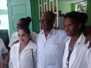 Presidente provisional de Haití visitó a colaboradores cubanos