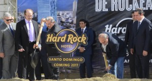 Danilo encabeza «primer picazo»  Hard Rock Hotel Santo Domingo
