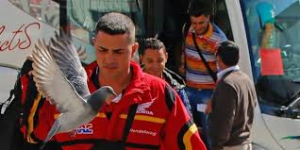 Llegan a México dos grupos más de cubanos procedentes de Costa Rica