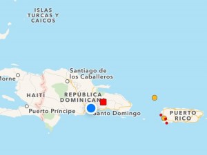Reportan temblor 4.7 en región Este de la República Dominicana