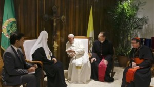 Papa Francisco y patriarca ruso Kiril inician histórica reunión en Cuba Papa Francisco y patriarca ruso Kiril inician histórica reunión en Cuba