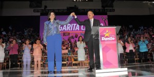 Danilo seguirá con Margarita como candidata vicepresidencial