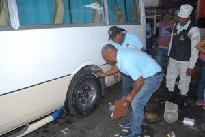En primeros dos días de asueto la OTTT inspeccionó  3,623 autobuses