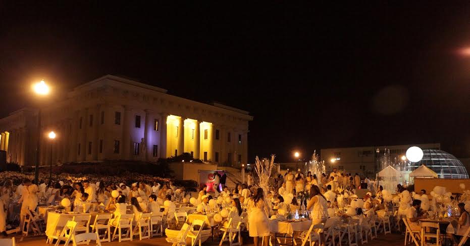 Le Diner en Blanc sorprende en el Palacio de Bellas Artes imagen