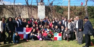 ESPAÑA: Entidades dominicanas depositan ofrenda en Barcelona