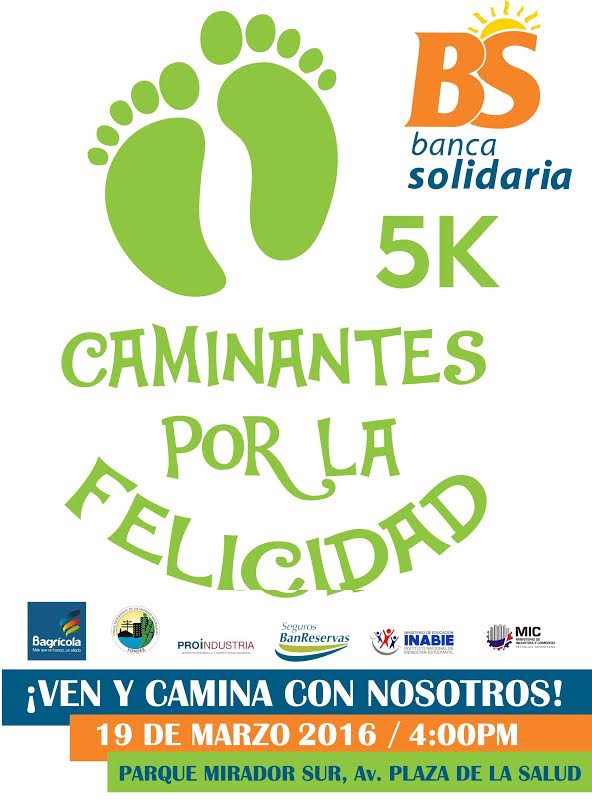 Banca Solidaria realizará caminata este sábado imagen