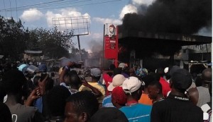 Al menos siete muertos en incendio de estación combustibles en Haití