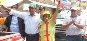 Partido Cívico Renovador realiza caravana en Cabrera