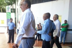El Presidente interino Haití visita Santiago; le hacen chequeo médico
