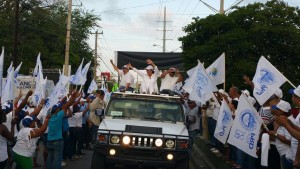 Esposa de líder PRD se destaca en caravanas Medina Esposa de líder PRD se destaca en caravanas Medina