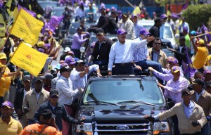 Medina afirma que le lleva 35 puntos a su más cercano contendor