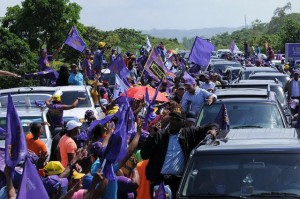 Danilo Medina recibe respaldo en provincias Duarte y Samaná Danilo Medina recibe respaldo en provincias Duarte y Samaná