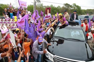 Margarita llama acudir a las urnas masivamente y en paz