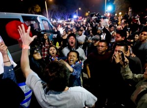 Detienen 20 personas por protestar acto Donald Trump Detienen 20 personas por protestar acto Donald Trump