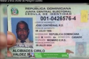 Matan a balazos otro chofer del dirigente de la FNP Pelegrín Castillo Matan a balazos otro chofer del dirigente de la FNP Pelegrín Castillo