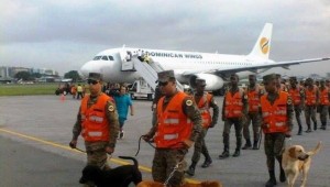 Llegó a Ecuador comisión de rescate enviada por Rep. Dominicana