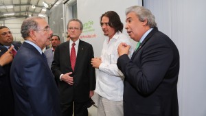 OCOA: Presidente visita planta procesadora de vegetales