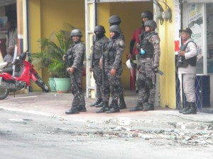 BONAO: Lluvias aplacan protestas y movilizaciones BONAO: Lluvias aplacan protestas y movilizaciones