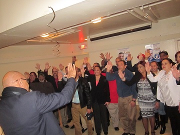 NEWARK: PRM juramenta comando de campaña imagen