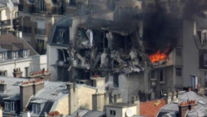 PARIS: Explosión cilindro de gas deja cinco heridos PARIS: Explosión cilindro de gas deja cinco heridos