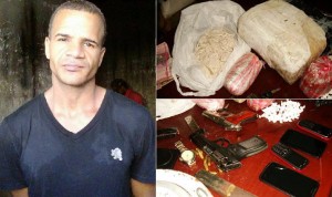 NAGUA: Encapuchado salta pared cuartel y libera reo; PN investiga