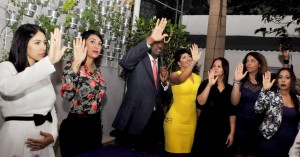 SD Este: Comunicadoras apoyan candidatura  Alfredo Martínez