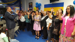 Artesanas juramentan en GANA con Danilo